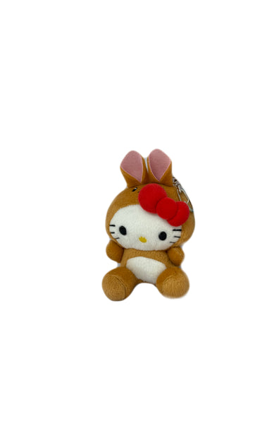 Hello Kitty Kangaroo Plush 3.5 inch with keyring Australian Limited Edition