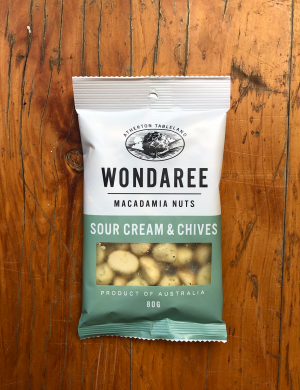 Macadamia Nuts 80g - Sour cream & chives
