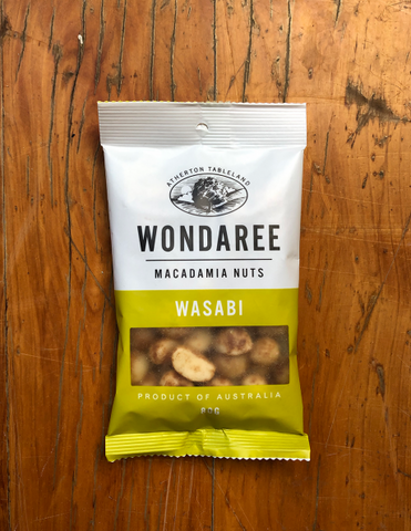 Macadamia Nuts 80g - Wasabi